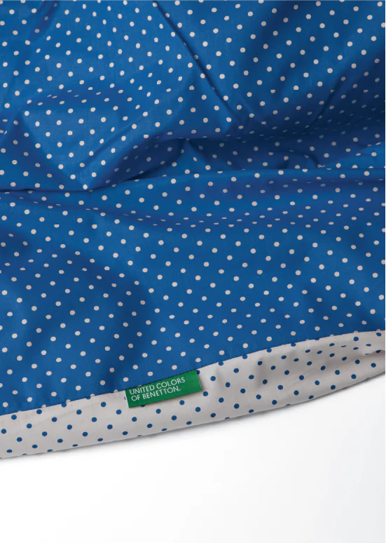 United Colors of Benetton , סט מצעים פולקה דוט - כחול - Image 4