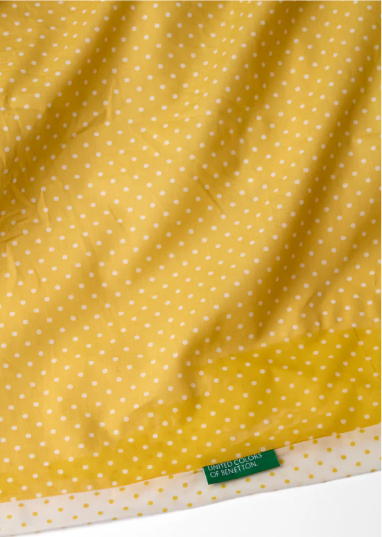 United Colors of Benetton , סט מצעים פולקה דוט - צהוב - Image 4