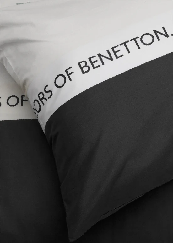 Exclusive Benetton , מצעים דו-צדדיים -שחור/לבן - Image 3