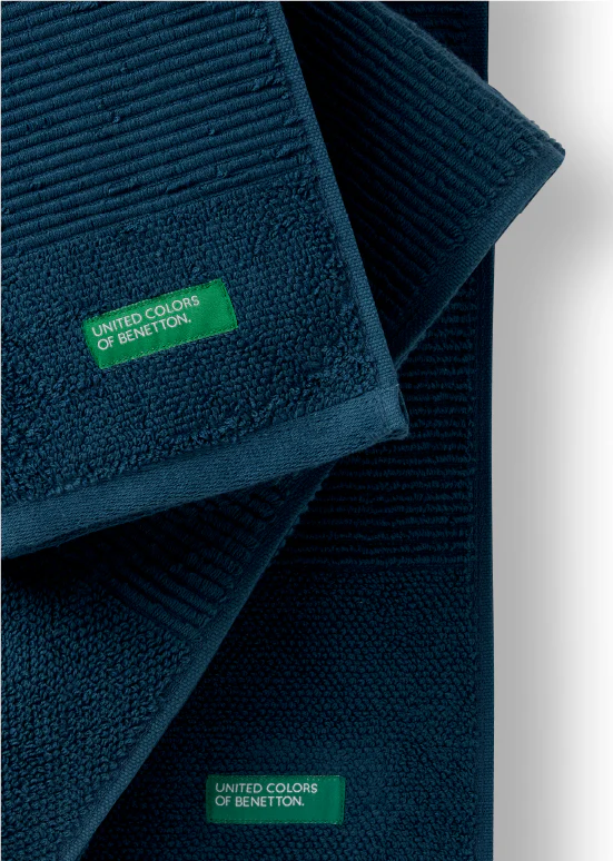Benetton RIBS, מגבות כותנה פרימיום - פטרול - Image 2