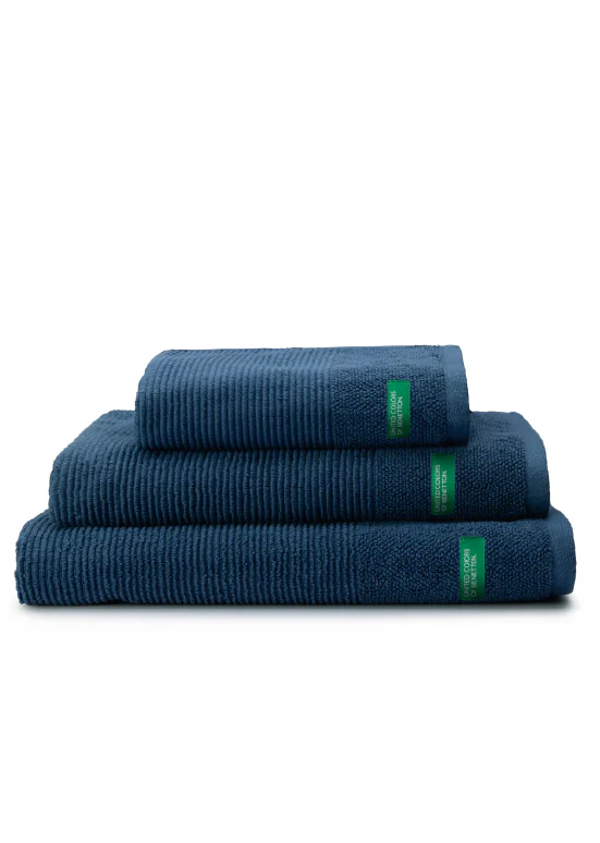 Benetton RIBS, מגבות כותנה פרימיום - פטרול - Image 3