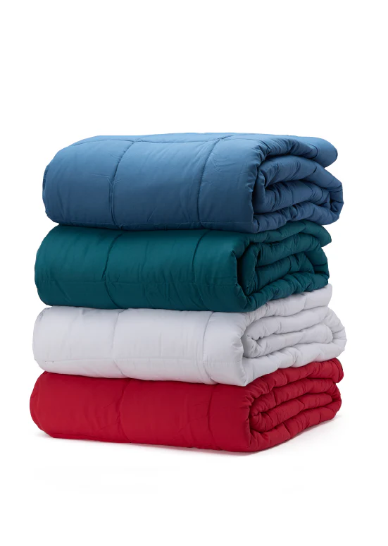 שמיכת מעבר דו־צדדית Benetton -  לבן/שחור - Image 6