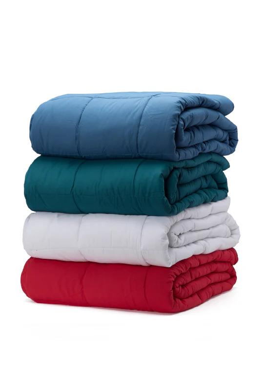 שמיכת מעבר דו־צדדית Benetton -  פטרול/אבן - Image 6