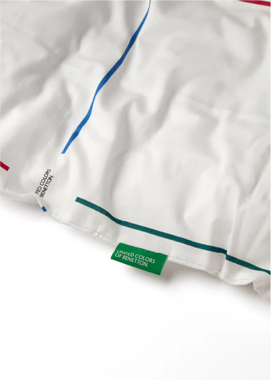 קולקציית MIX & MATCH של Benetton - ריבועים צבעוני - ציפה - Image 4