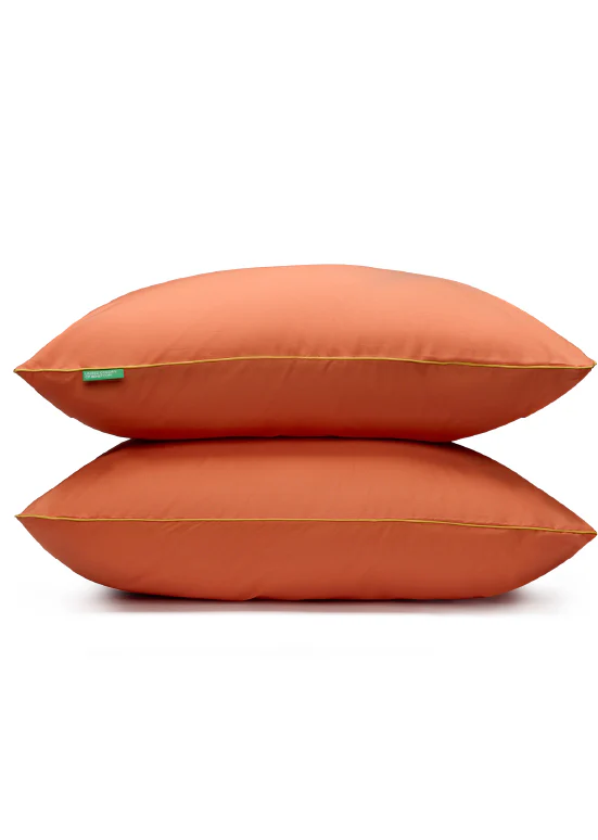 קולקציית MIX & MATCH של Benetton - זוג ציפיות - כתום - Image 2